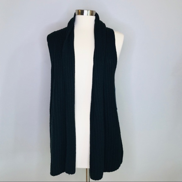 GAP Open Front Knit Sweater Vest - Picture 1 of 6